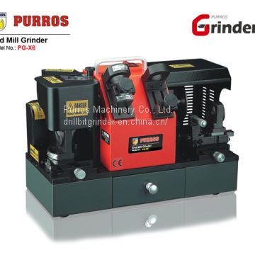 PURROS PG-X6 Spiral End Mill Grinder 4-14mm End Mill Sharpener Grinding Machine