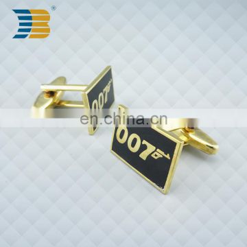 high quality 007 metal custom cufflink
