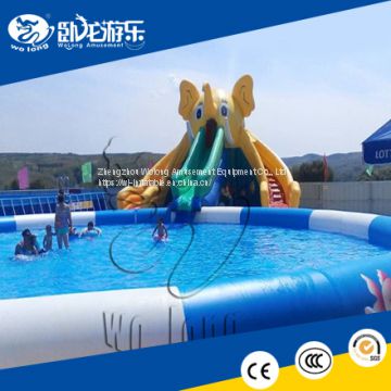 inflatable square pool,giant inflatable pool slide for adult,used swimming pool slide