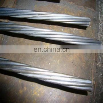 12.7mm 15.2mm 15.24mm prestressed concrete steel strand 7 wire PE coated