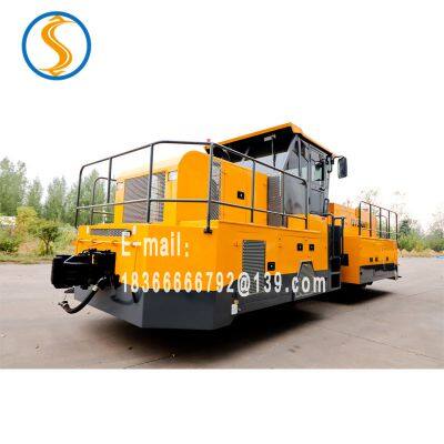 Mining railway tractor,2500 ton track tractor, railway flat car