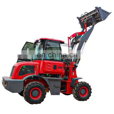 Promotion Customized 4X4 Multifunction 1.5 ton front end loader mini loader payloader 4WD with CE