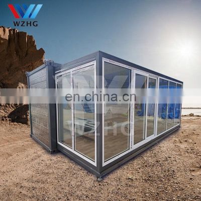 Portable Modular Office Cabin Granny Flat Slide Out Container House