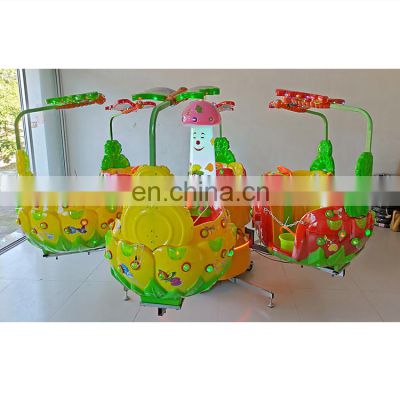 Factory sale electric carousel kids merry go round playground equipment