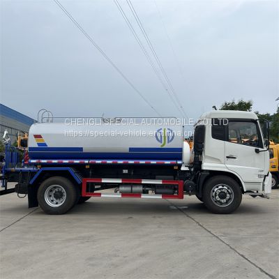 Dongfeng sprinkler truck with a capacity of 15 cubic meters