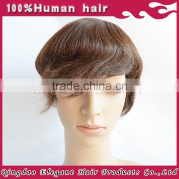 Large stock fast delivery affordable indian hair full swiss lace men toupee for sale