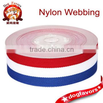 Polyester Plain Medal Color Webbing,Luggage Apparel Accessories Webbing