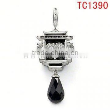 TC1390 available stock!European style hot-selling design popular pendant&charm