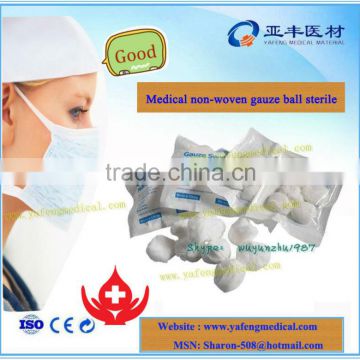 CE approved absorbent sterile non-woven balls