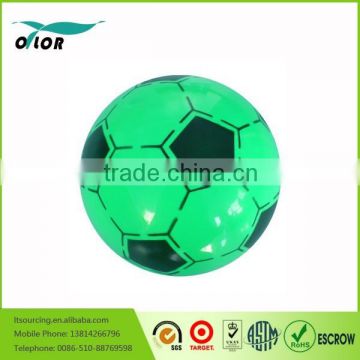 8 inch green pvc soccer ball