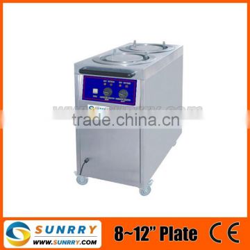 Stainless steel restaurant plate warmer cart with 8-12''warmer plates and CE power 800 (SY-PW900B SUNRRY)