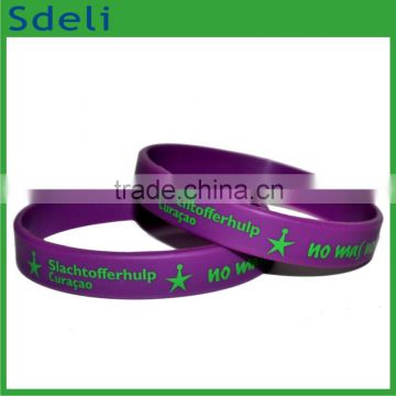 2016 Hot selling wholesale cheap custom silicone bracelet