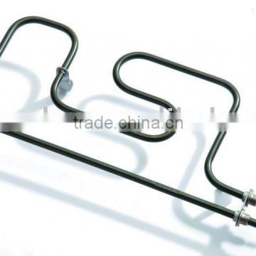 tubular heating element for microwave oven