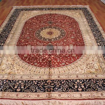 commercial car hand knotted handmade persian silk rug persian handmade silk carpets for home hotel villa/silk rug