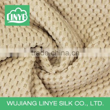 soft feeling 100% polyester car seat cover fabric , corduroy manufacturer