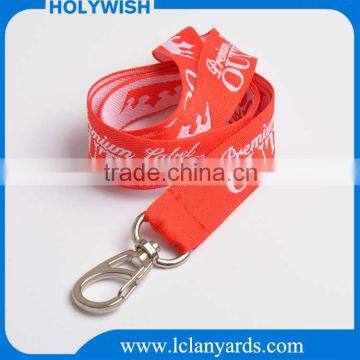 Wholesale Custom Promotional 2.0*90cm Woven Lanyard no Minimum Order