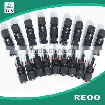 MC4 solar cable connector, pv connector,TUV Approval,Safe,Simple,Reliable for solar system connection