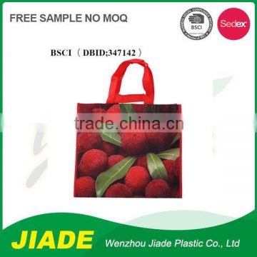 Non woven bag yiwu/cooler laminated non woven bag/purple color pp non woven bag