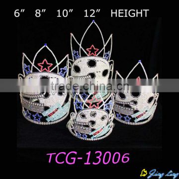 rhinestone movie and star crown pageant crown