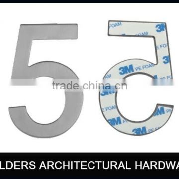 304 stainless steel decorative door numbers