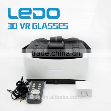 3d glasses for blue film video vr park vr box with remote