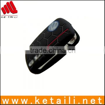Black silicone car key case wholesale