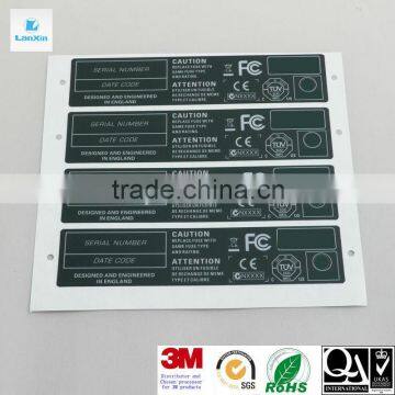 Matting stickers,warning stickers,Plastic sticker