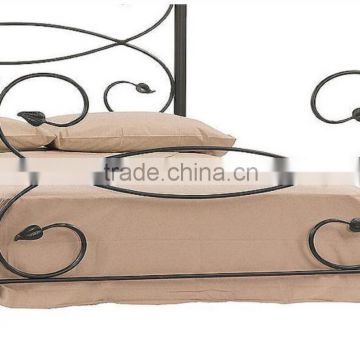 bed design style cheap unfold steel bed