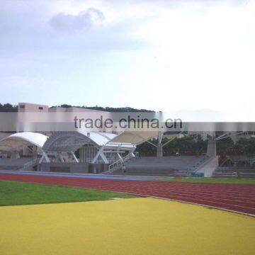 PTFE tensile fabric architecture membrane structure for stand Canopy in Taiwan University