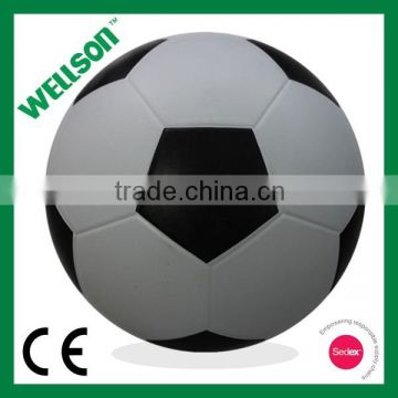 Smooth surface rubber soccer ball