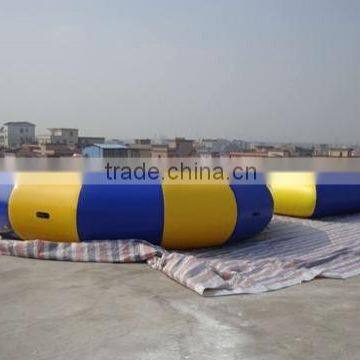 0.9mm heavy duty PVC tarpaulin round and square inflatable trampoline water games