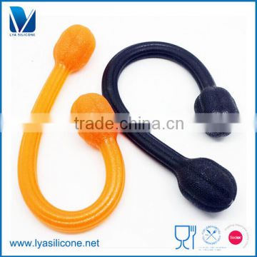 Exercise Anytime Portable Light Sports Equipment Body Stretch Rope Elastic Silicone Rope