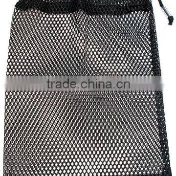 small drawstring mesh net bag