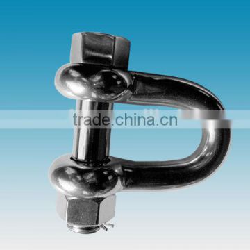 Drop Forged G2150 U.S Type D Shackle, Galvanized D Shackle, 316 D Shackle