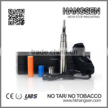 e-cigarette hangsen big pen vaporizer metal smoking pipes conquest