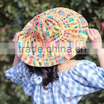 wholesale women beach hat summer fashion lady hat for promotion