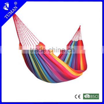 2015 High Quality Colorful Cotton Blend Swing Hammock