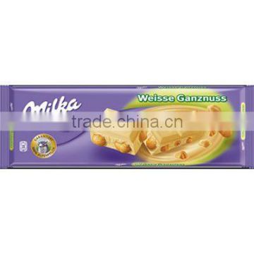 MILKA 300g Wholenut White Chocolate