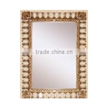 SJ-9193 rectangle plastic mirror with dotted chain