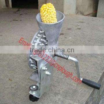 Aluminum manual corn thresher
