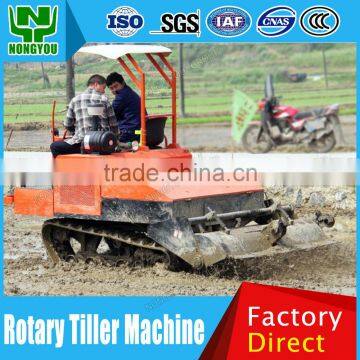 Manufacture Power Tiller Rotary Cultivator Cheap Engine Power Rotary Tiller Track Rubber Track 1GZ-230