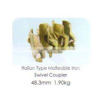 Italian Type Malleable Iron Swivel Couplers