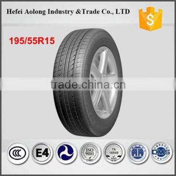 China well-known brand tyres, passenger car tire 195/55R15