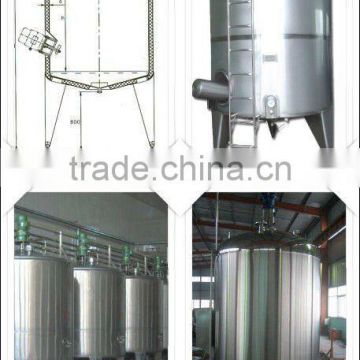 stainless steel glycol jacketed conical fermenter