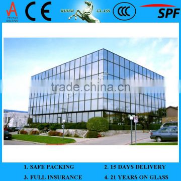 4-19mm Low-e Tinted Curtain Wall