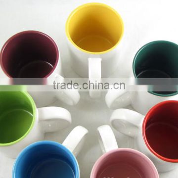 High Quality Top Grade Inner Colourful Ceramic Cups
