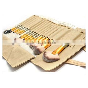 18pcs promotional nylon makeup brushes with cheapest price