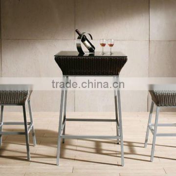 Garden furniture bar stool set