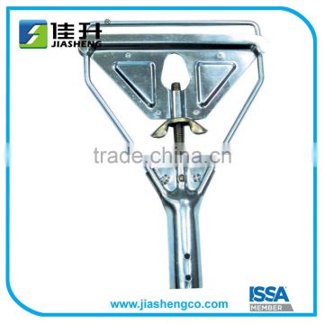 Metal wet mop gripper with underside gate mop holder 42301