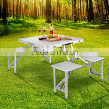 China lightweight portable aluminum folding table